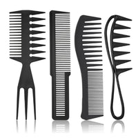 Non-Tug Styling Comb Set (4 pcs)