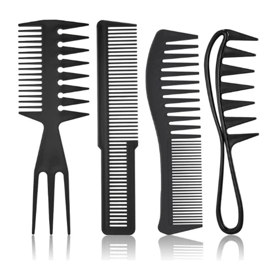 Non-Tug Styling Comb Set (4 pcs)