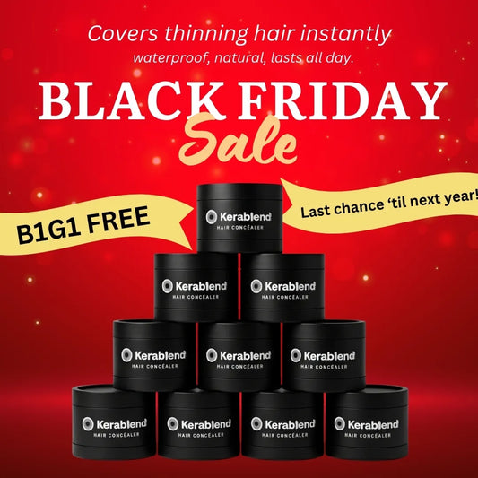 Kerablend Scalp & Hair Concealer Powder (EARLY BLACK FRIDAY SPECIAL)
